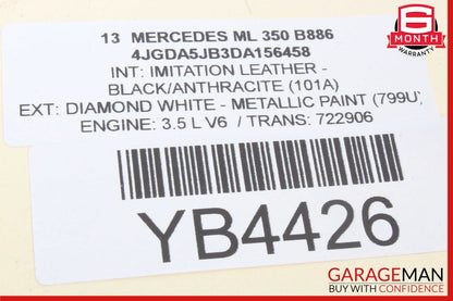 12-20 Mercedes W166 ML350 GL450 SLK250 Hand Parking Brake Control Module OEM