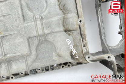 06-11 Mercedes W204 C300 Engine Upper Oil Sump Baffle Pan 2720142102 OEM