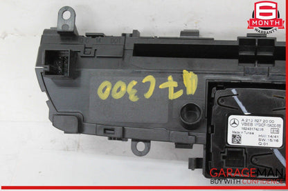 15-21 Mercedes W205 C300 Multi Media Radio Navigation Control Switch w/ Clock