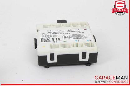 15-20 Mercedes W205 C300 Rear Left Driver Side Door Control Module Unit OEM
