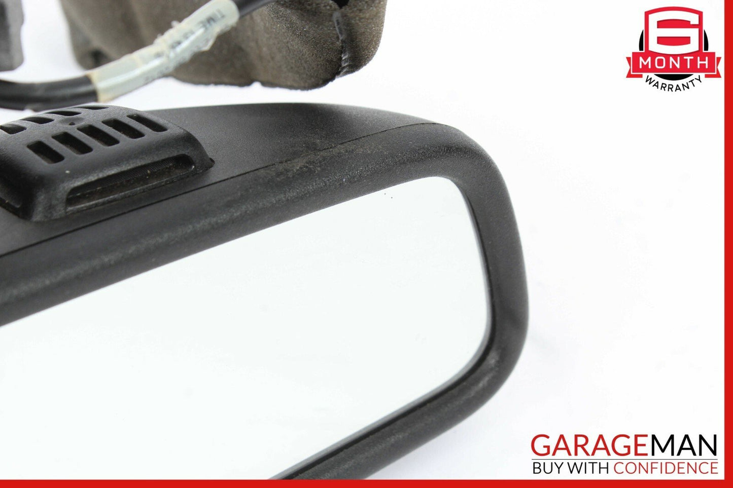 10-16 Mercedes C250 E350 Front Top Upper Rear View Mirror Black 2048104217