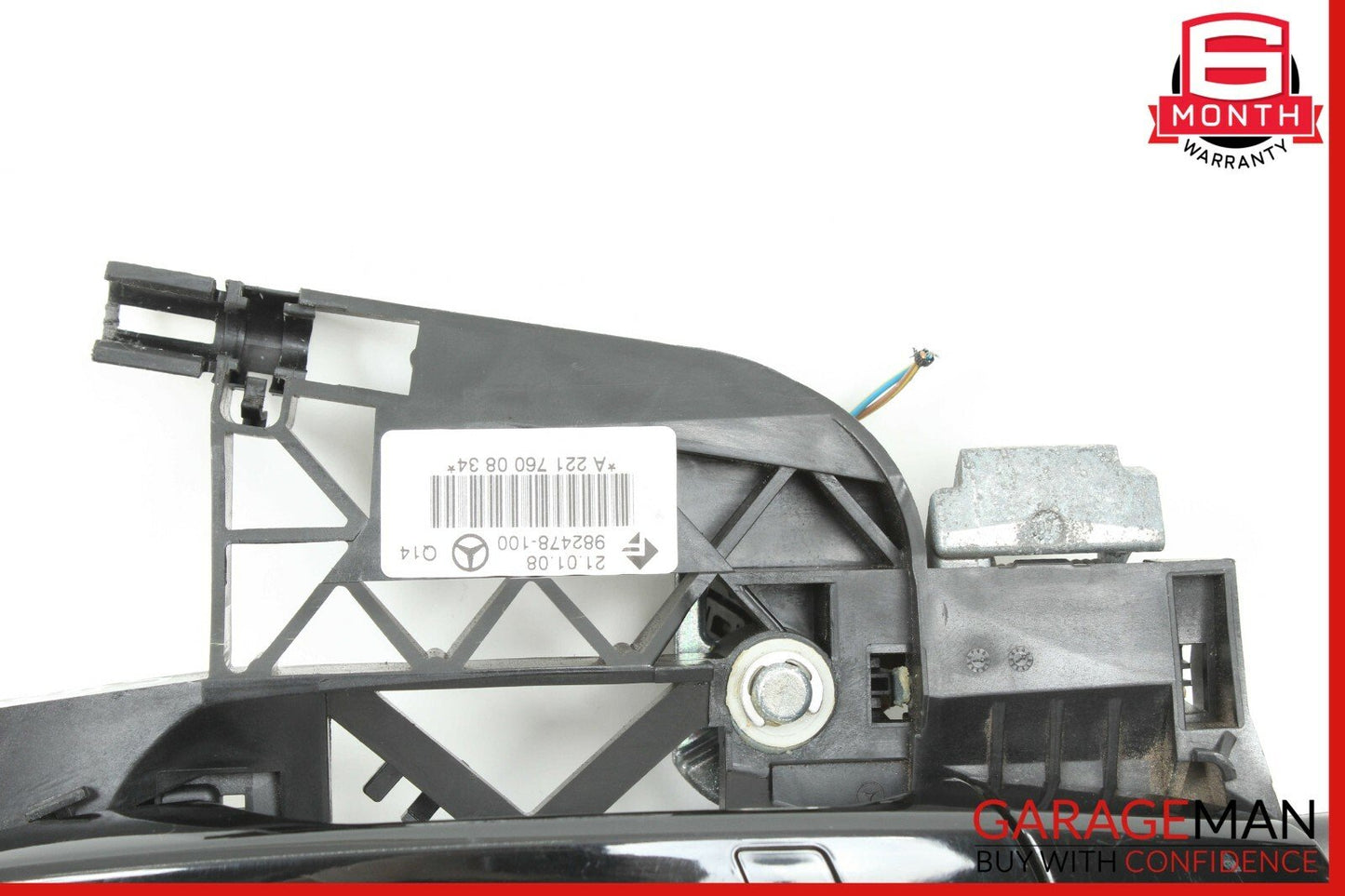 07-13 Mercedes W221 S550 Rear Right Exterior Door Handle Keyless Go OEM