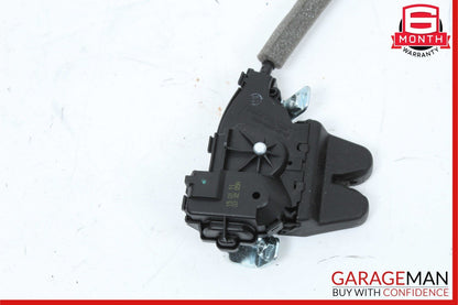 08-17 Mercedes W212 E350 Trunk Lid Latch Lock Actuator w/ Cylinder Lock Latch
