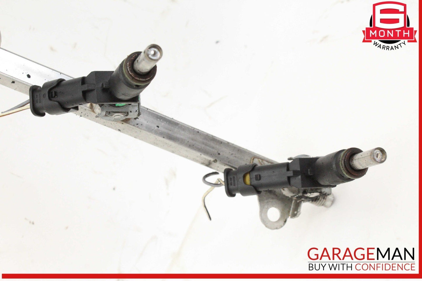 05-12 Mercedes W211 E350 SLK300 Fuel Injector Rail w/ Fuel Injectors OEM