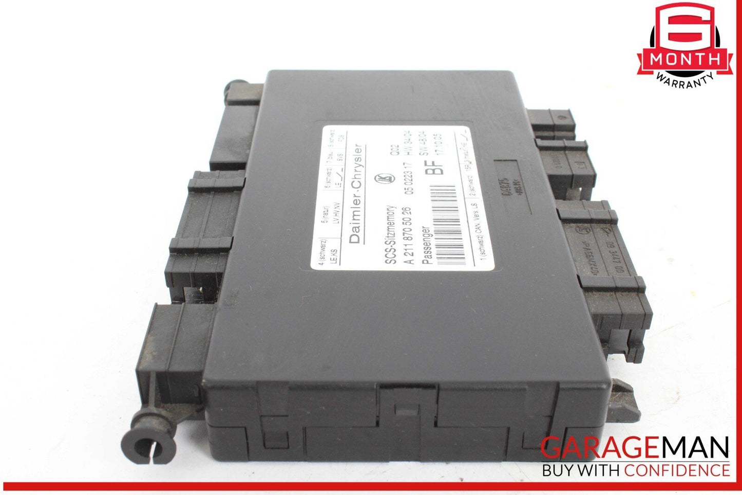 03-12 Mercedes W251 R500 4MATIC Front Right Side Seat Control Module OEM