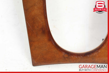 03-06 Mercedes W220 S55 AMG S500 Center Console Shift Shifter Trim Bezel Wood
