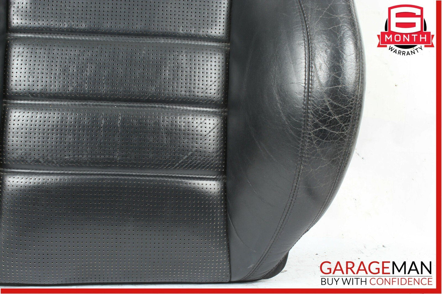 06-11 Mercedes W219 CLS55 AMG Front Right / Left Top Upper Seat Cushion Black