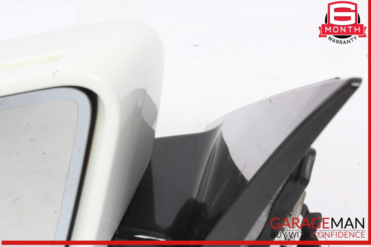 10-13 Mercedes W212 E350 Bluetec Front Left Side Mirror Door Rear View White