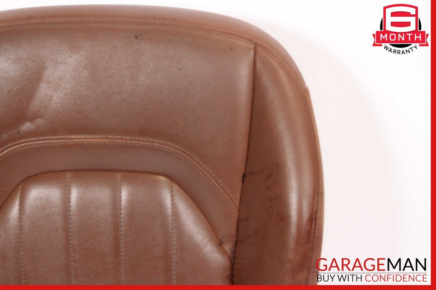 14-18 Maserati Quattroporte Front Left Lower Bottom Seat Cushion Cover Brown
