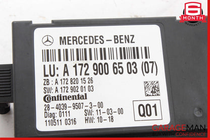 2012 Mercedes R172 SLK350 SLK250 Roof Convertible Top Module Control OEM
