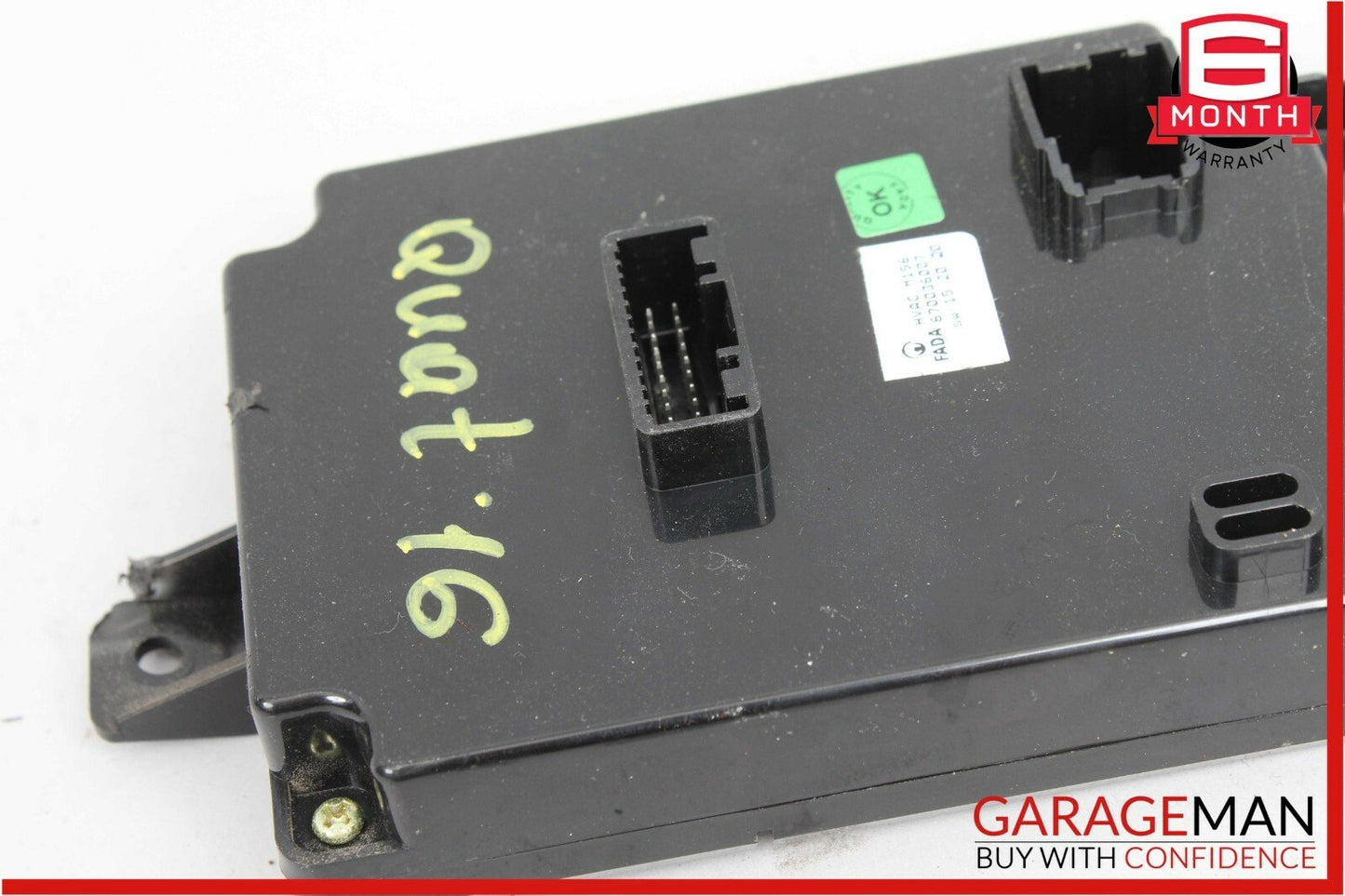 14-18 Maserati Quattroporte Chassis Control Module Unit 06700317460 OEM