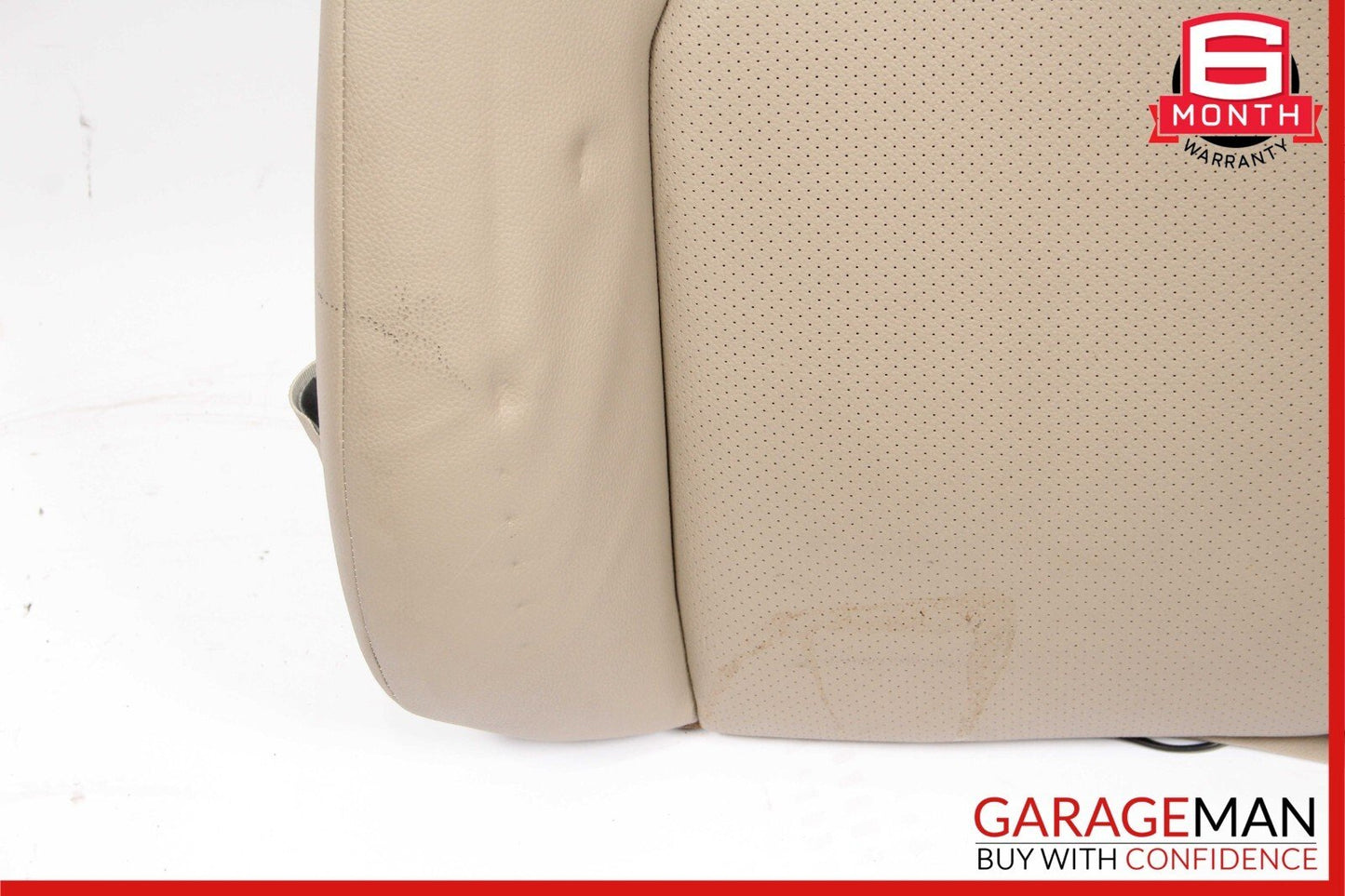 08-14 Mercedes W204 C250 C350 Front Right Side Top Upper Seat Cushion Beige OEM