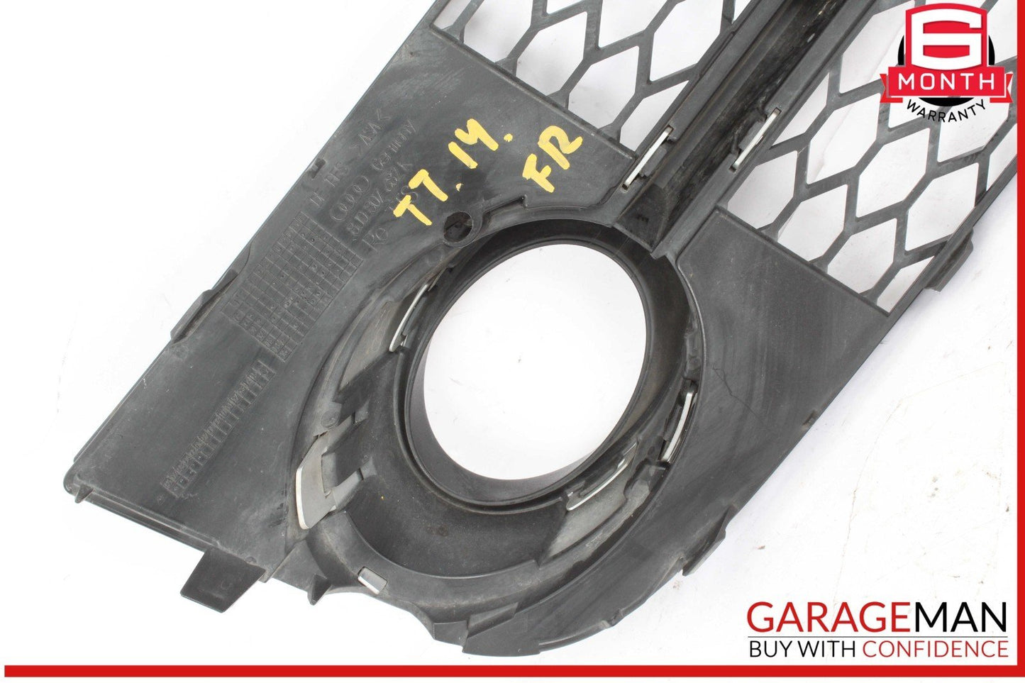 08-15 Audi TT TTS Quattro Front Right Passenger Side Fog Light Bumper Grille OEM