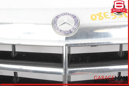07-09 Mercedes W211 E350 Front Center Bumper Grill Grille Trim Cover Panel OEM