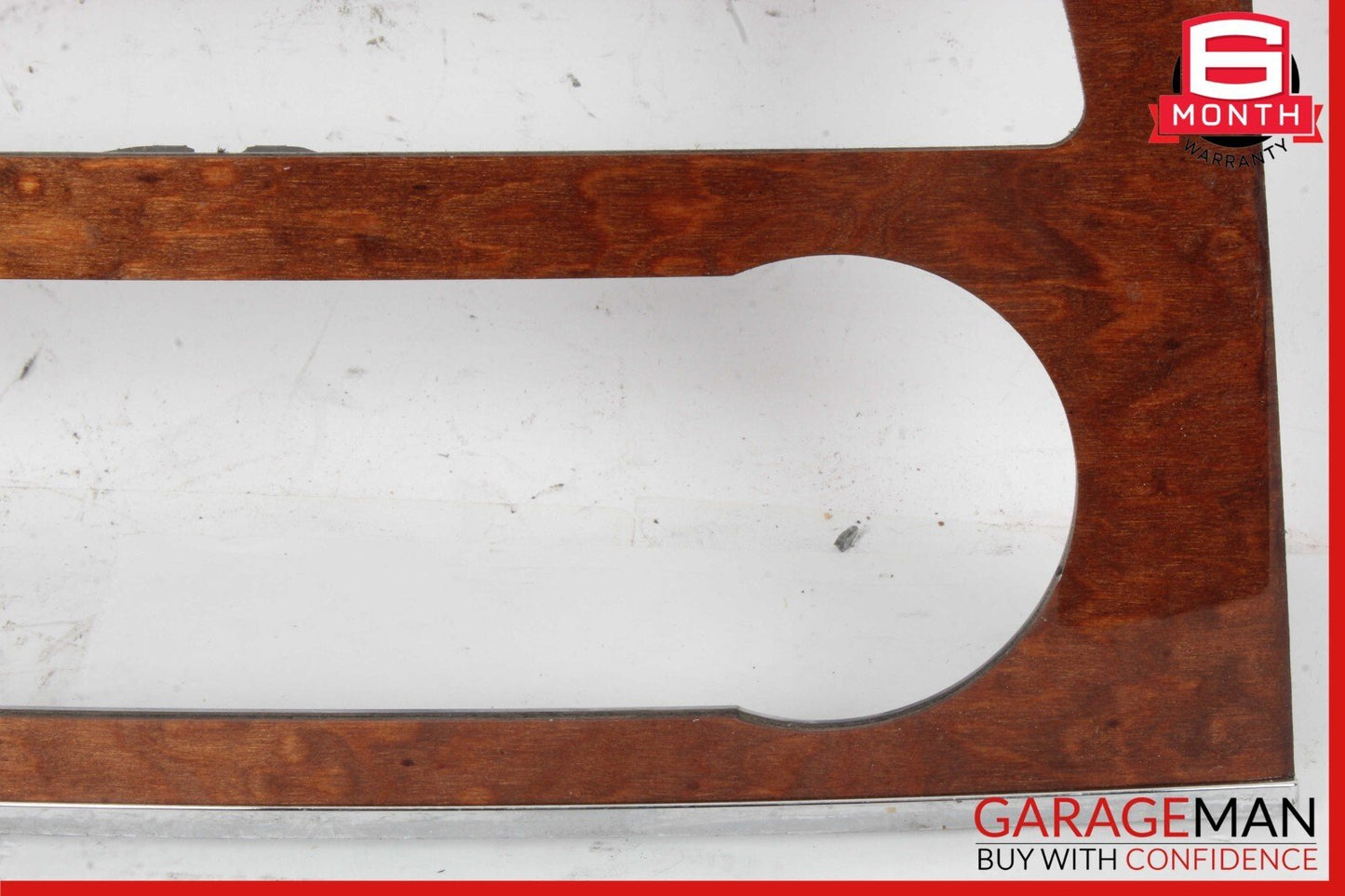 06-12 Mercedes W164 ML350 GL450 Center Dash Dashboard Radio Trim Bezel Wood OEM