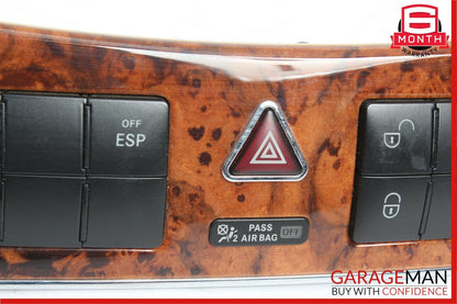 05-09 Mercedes W209 CLK320 CLK350 Center Dash Dashboard Control Door ESP Switch