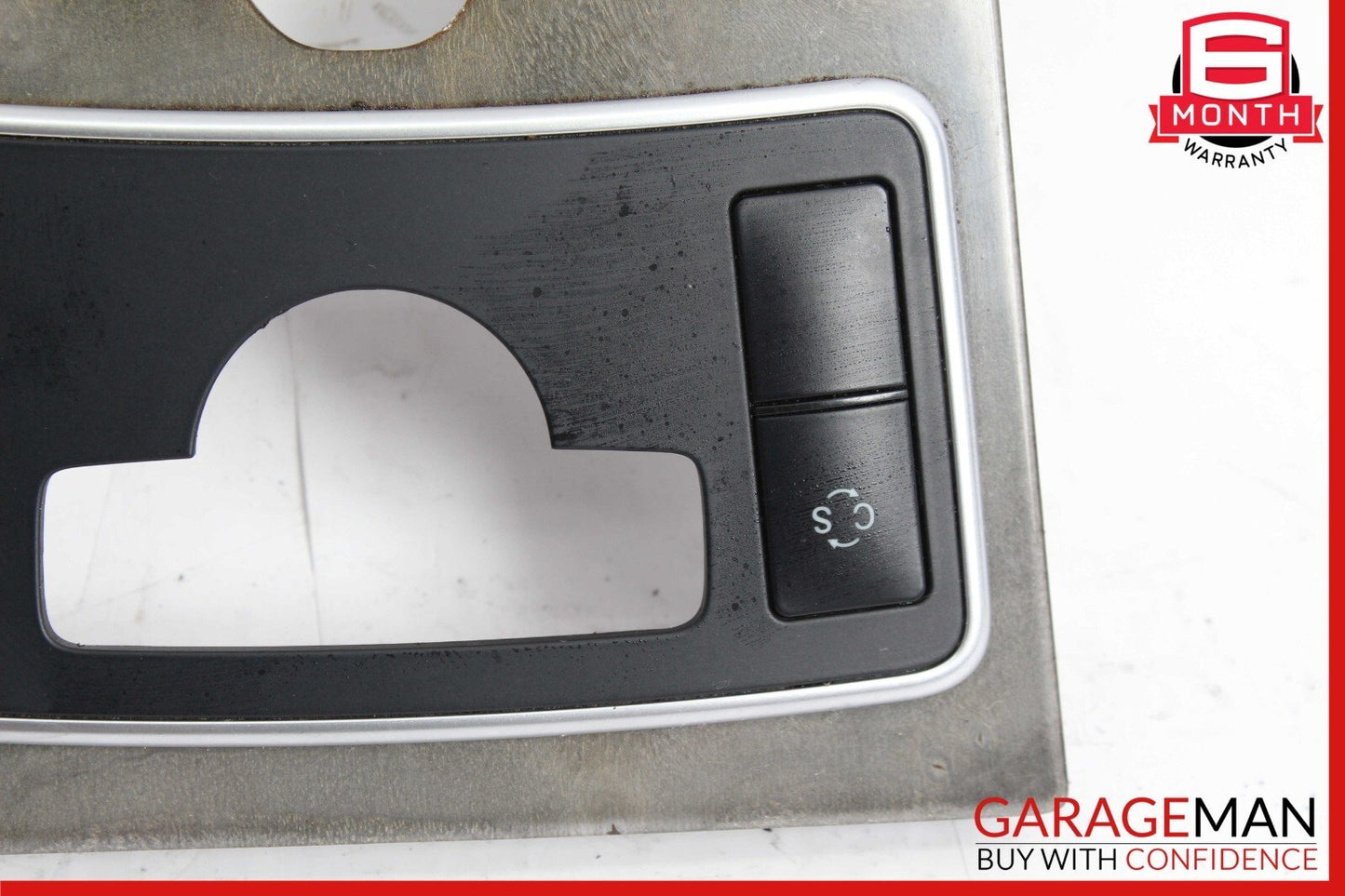 10-13 Mercedes W212 E350 E400 E550 Center Console Switch Trim Cover Bezel Wood