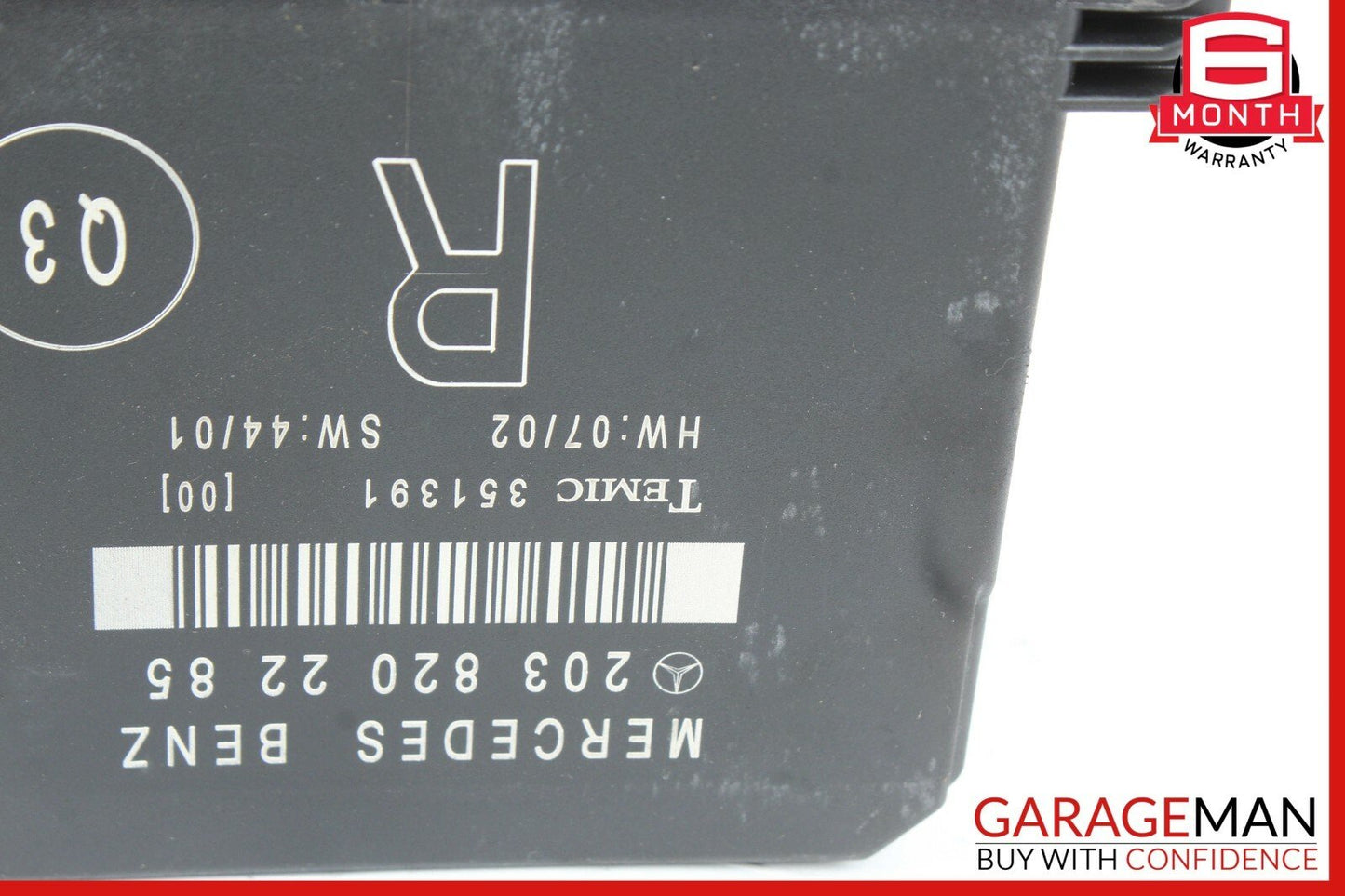 01-07 Mercedes W203 C55 AMG C230 Rear Right Side Door Control Module Unit OEM