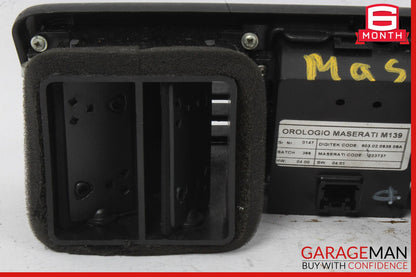 03-08 Maserati Quattroporte M139 Front Center Console AC A/C Air Vent OEM