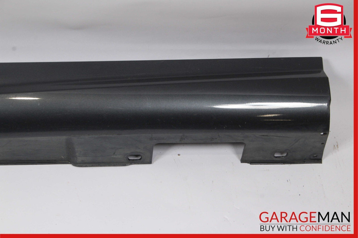08-14 Mercedes W204 C300 Left Rocker Panel Side Skirt Molding Cover Gray