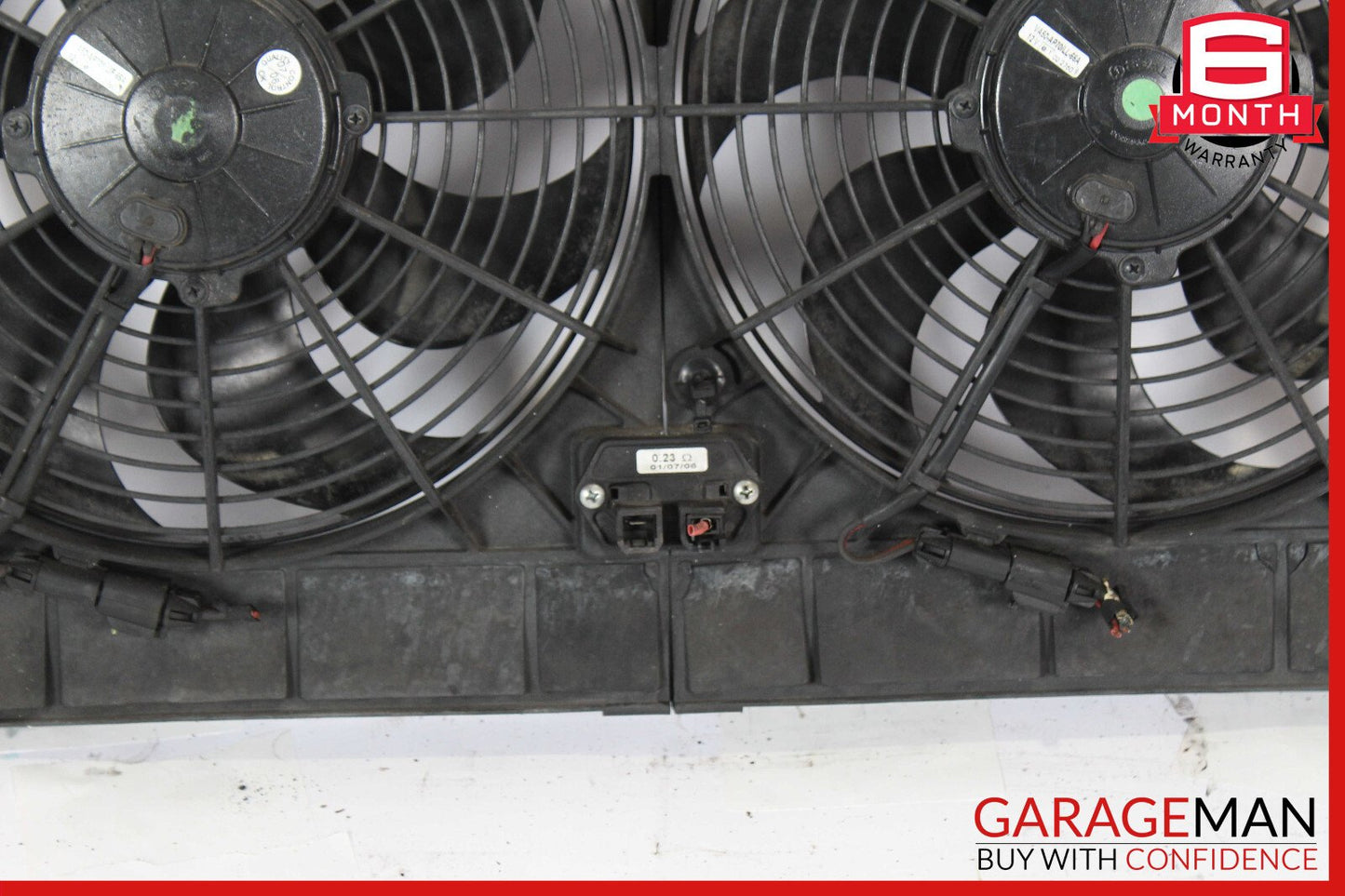 04-08 Maserati Quattroporte M139 Radiator Cooling Fan Motor 022760 OEM