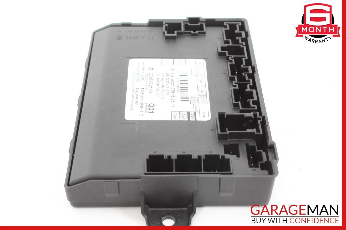 07-13 Mercedes W221 S550 S63 AMG Rear Left or Right Door Control Module Unit