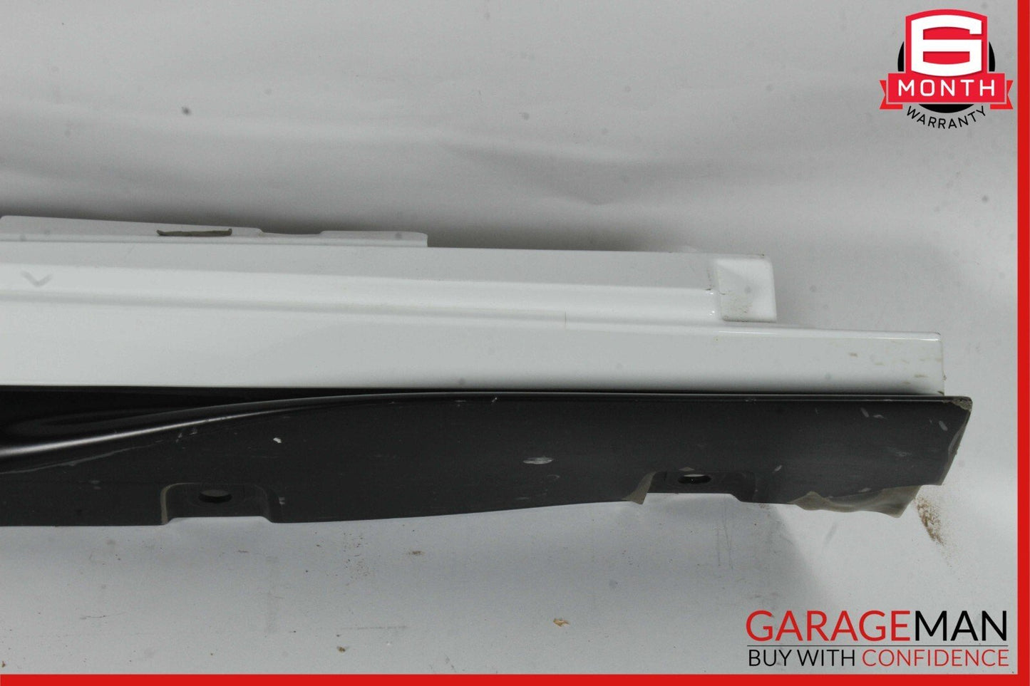 20-22 Ferrari F8 Right Side Rocker Skirt Moulding Trim Panel Cover White OEM