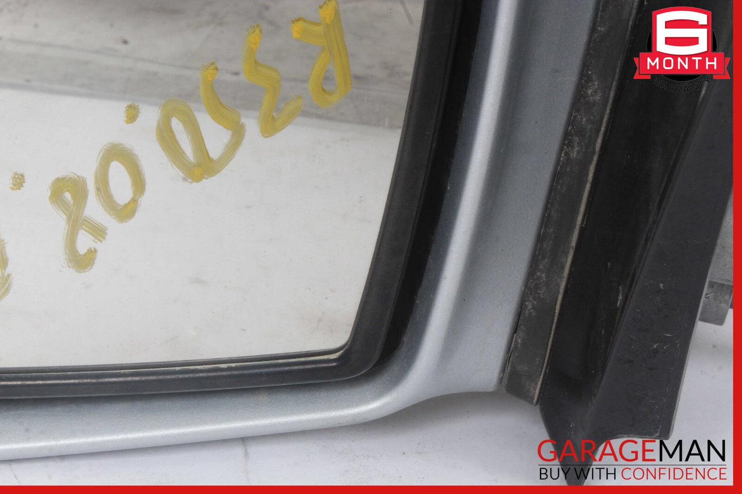 06-10 Mercedes W251 R350 R500 Front Left Side Mirror Door Rear View Silver OEM