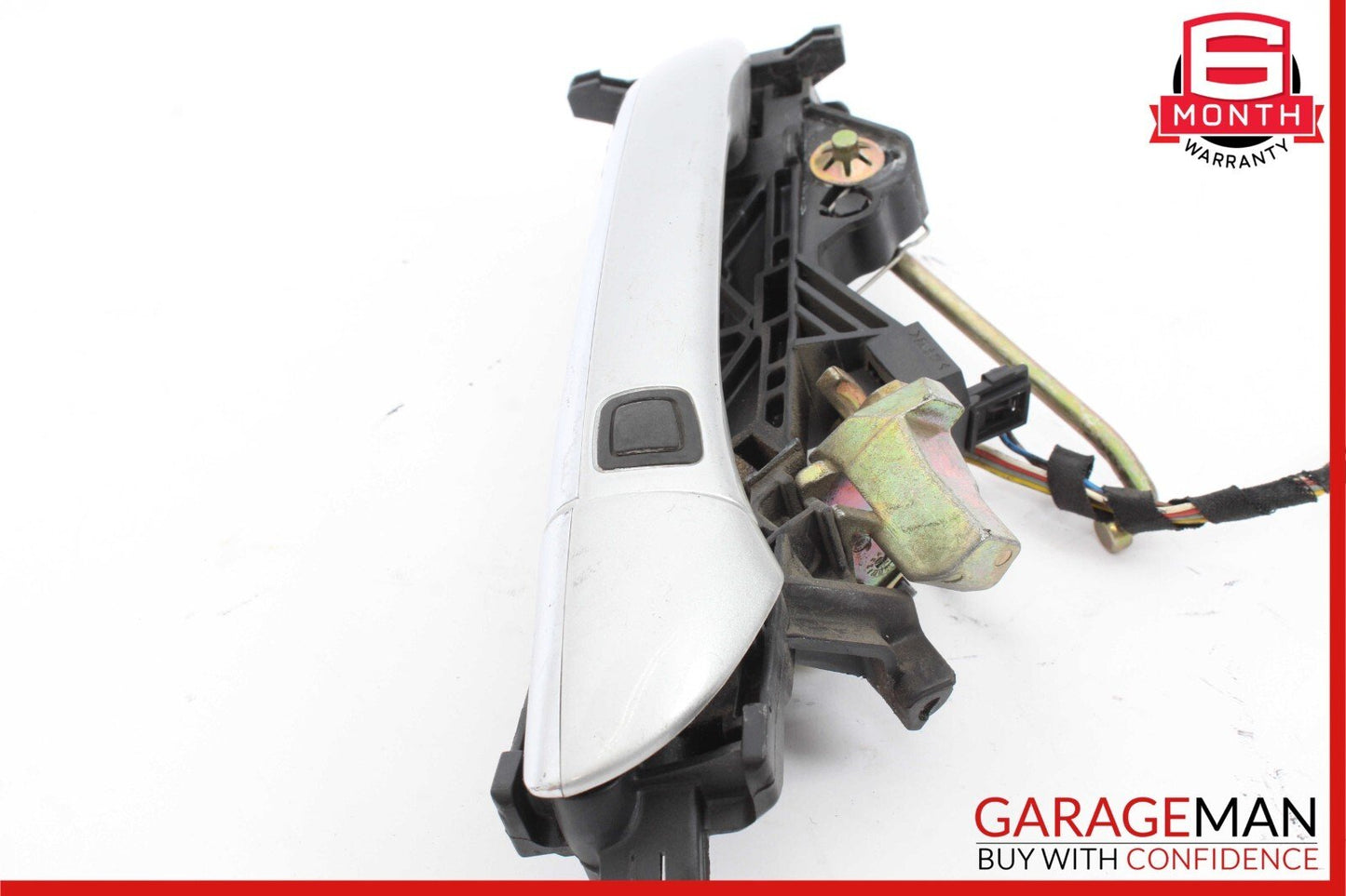 03-06 Mercedes W220 S55 AMG Rear Right Keyless Go Exterior Door Handle Silver