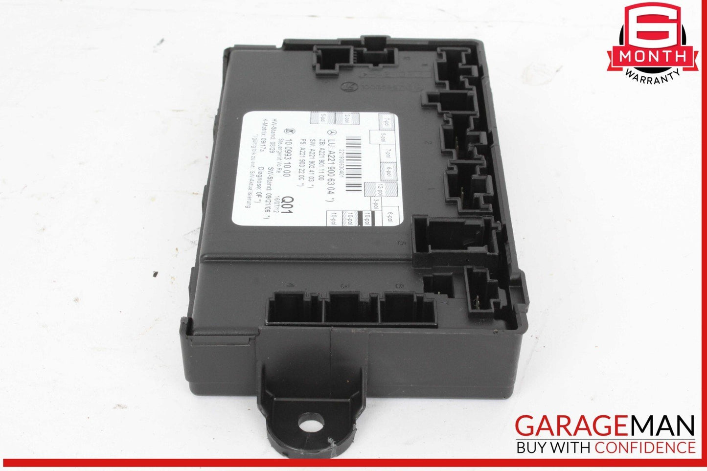 07-13 Mercedes W221 S550 S350 S63 Front Right Door Control Module 2219006304 OEM