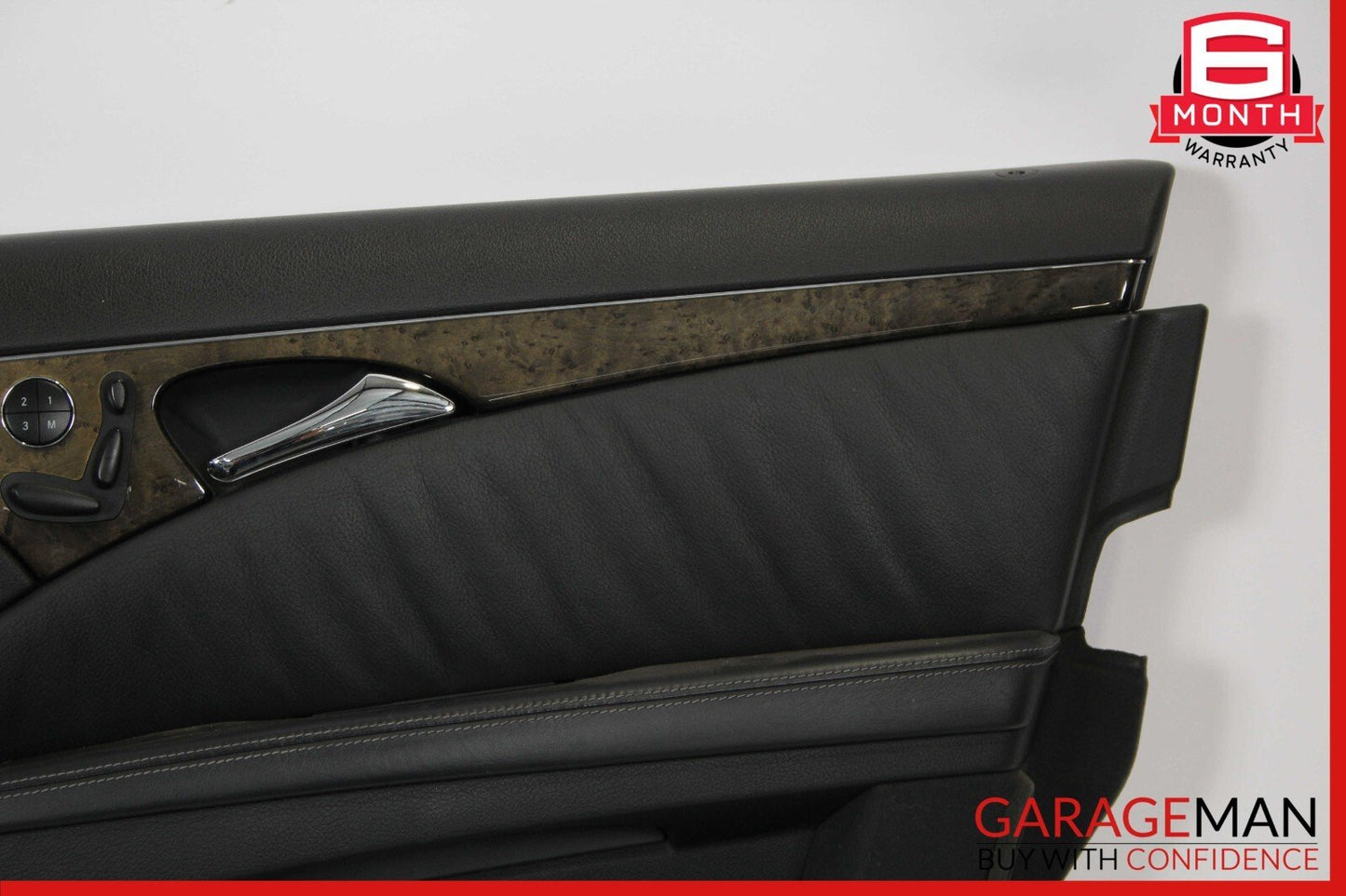 03-06 Mercedes W211 E55 AMG Front Right Side Interior Door Panel Trim Assy Black