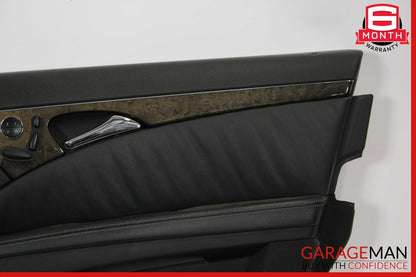 03-06 Mercedes W211 E55 AMG Front Right Side Interior Door Panel Trim Assy Black