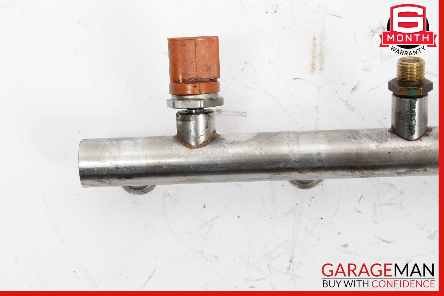 10-15 Audi R8 Right Fuel Injector Rail 07L133316 OEM