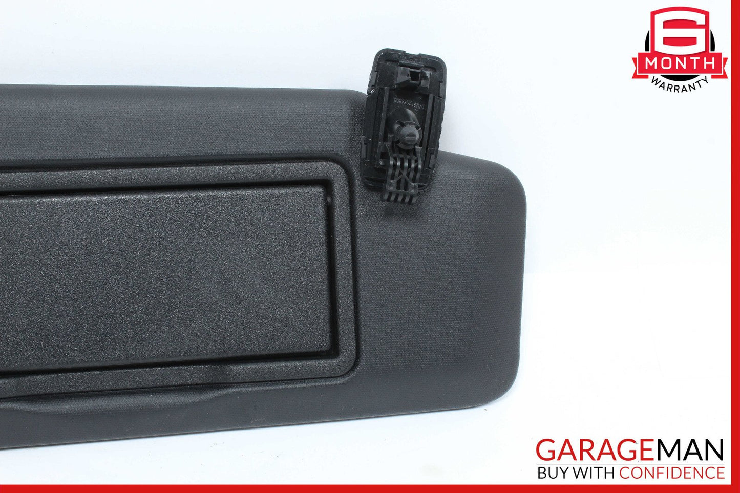 08-15 Mercedes W204 C300 Right Passenger Side Sunvisor Sun Visor Black OEM