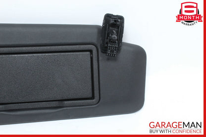 08-15 Mercedes W204 C300 Right Passenger Side Sunvisor Sun Visor Black OEM