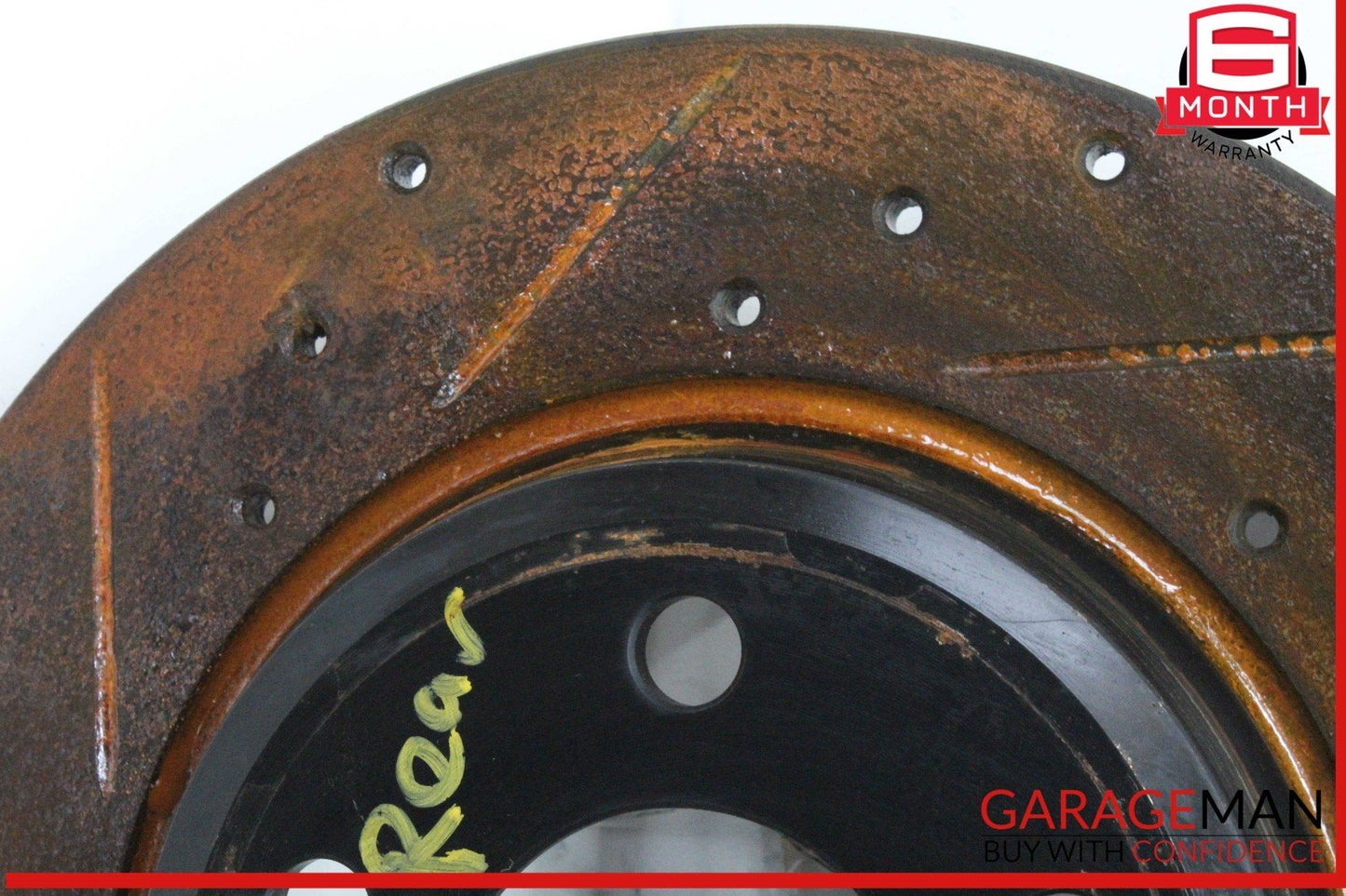 09-16 Audi A4 Rear Left and Rear Right Side Brake Disc Rotor Set OEM