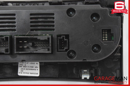12-14 Mercedes W204 C250 AC A/C Heater Climate Control Switch Trim Assembly OEM