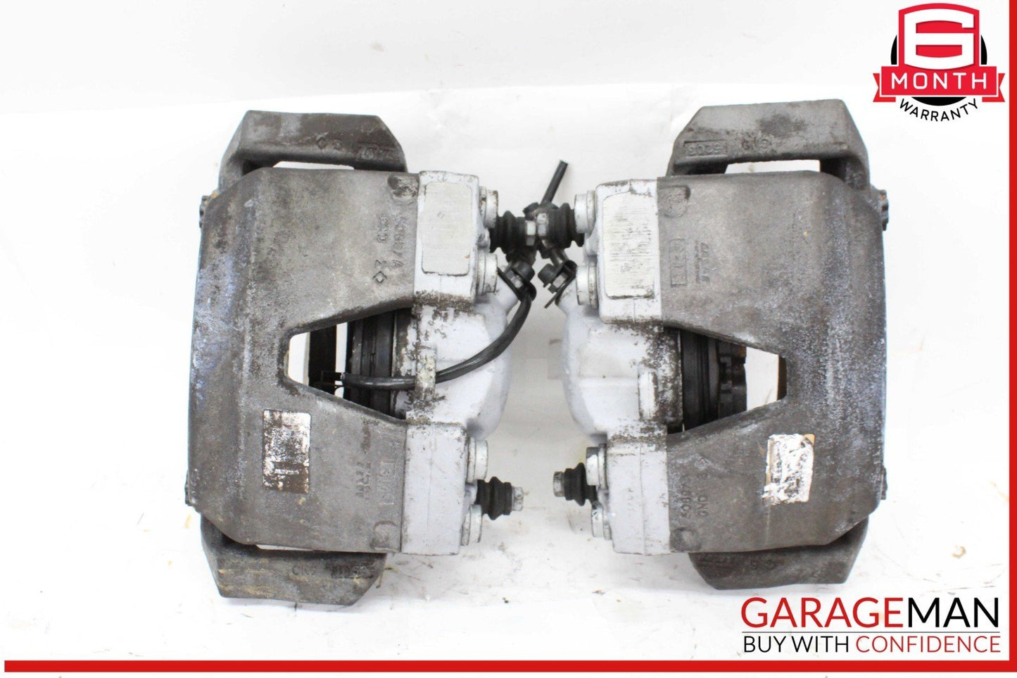 12-18 Audi A6 A7 Front Left & Right Side Brake Calipers Set of 2 Pc OEM