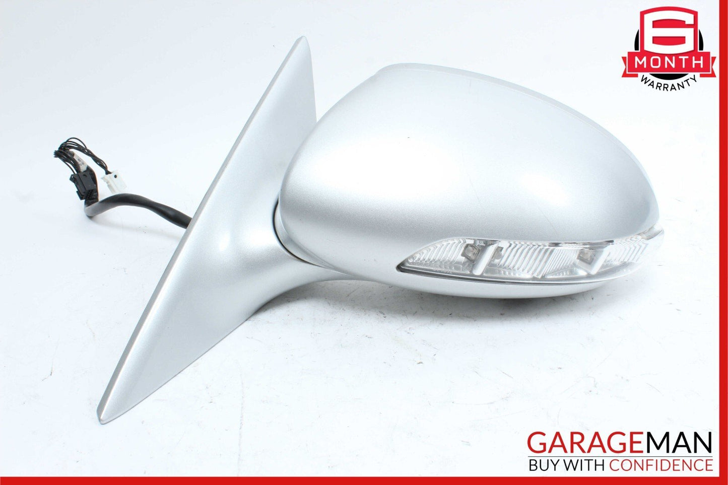 06-08 Mercedes W219 CLS500 Front Left Side Door Mirror Rear View Silver OEM