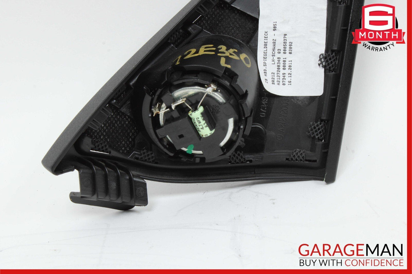 10-16 Mercedes W212 E550 E350 E63 AMG Front Left Side Door Tweeter Speaker Cover