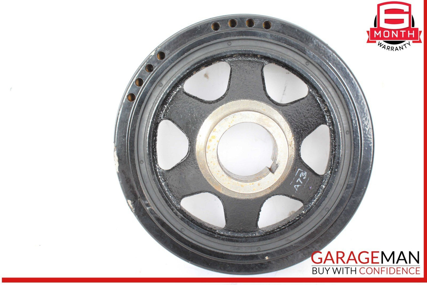 06-12 Mercedes W204 C300 C350 Engine Motor Crankshaft Crank Shaft Pulley OEM