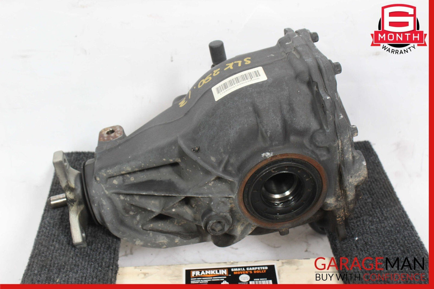 12-15 Mercedes R172 SLK250 1.8L Rear Differential Diff Axle Carrier 3.07 OEM