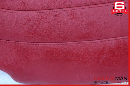 17-22 Alfa Romeo Giulia Rear Right Side Seat Bolster Cushion Red OEM