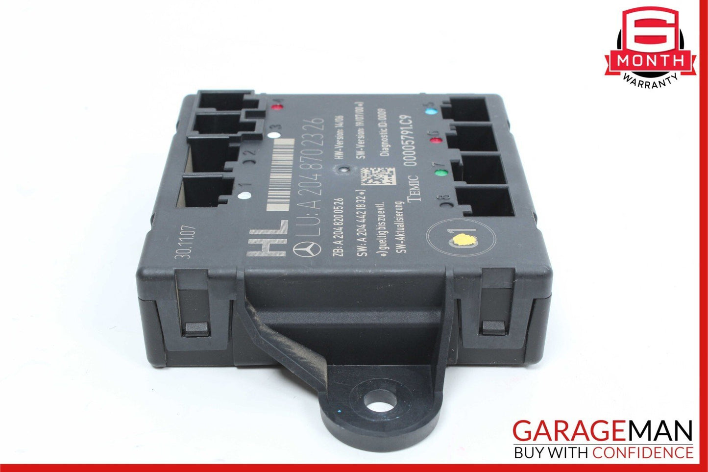 08-18 Mercedes W204 C300 CLS550 GLK350 Rear Left Side Door Control Module OEM