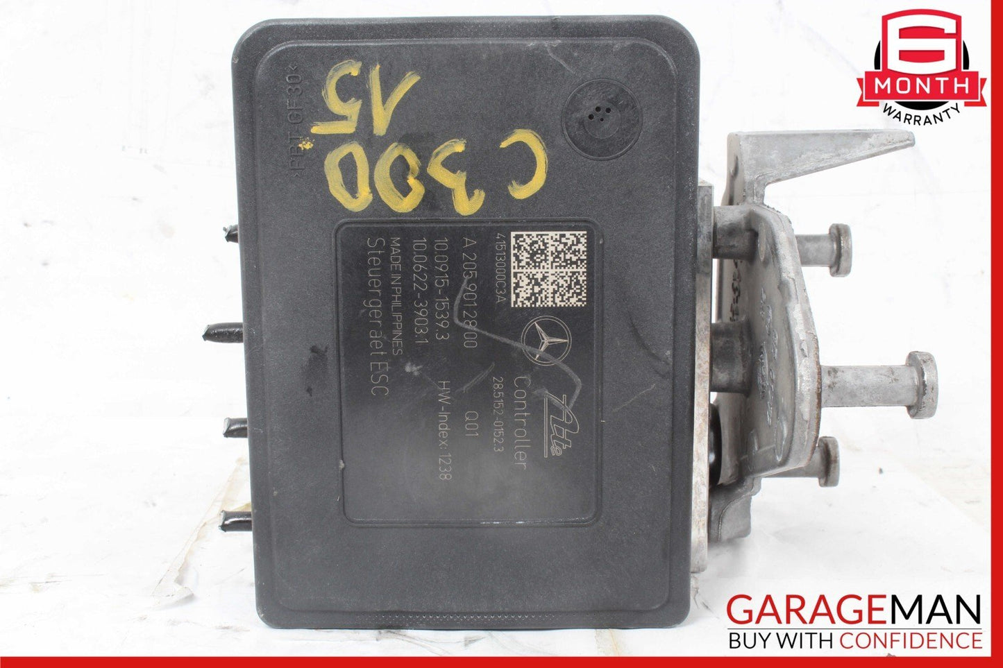 15-20 Mercedes W205 C300 ABS Anti Lock Brake Pump Control Module 2054313612 OEM