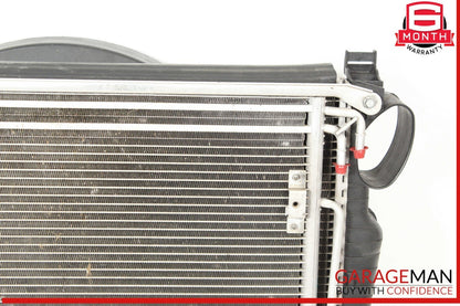 03-06 Mercedes R230 SL500 Engine Motor Cooling Radiator Fan Shroud A/C Condenser