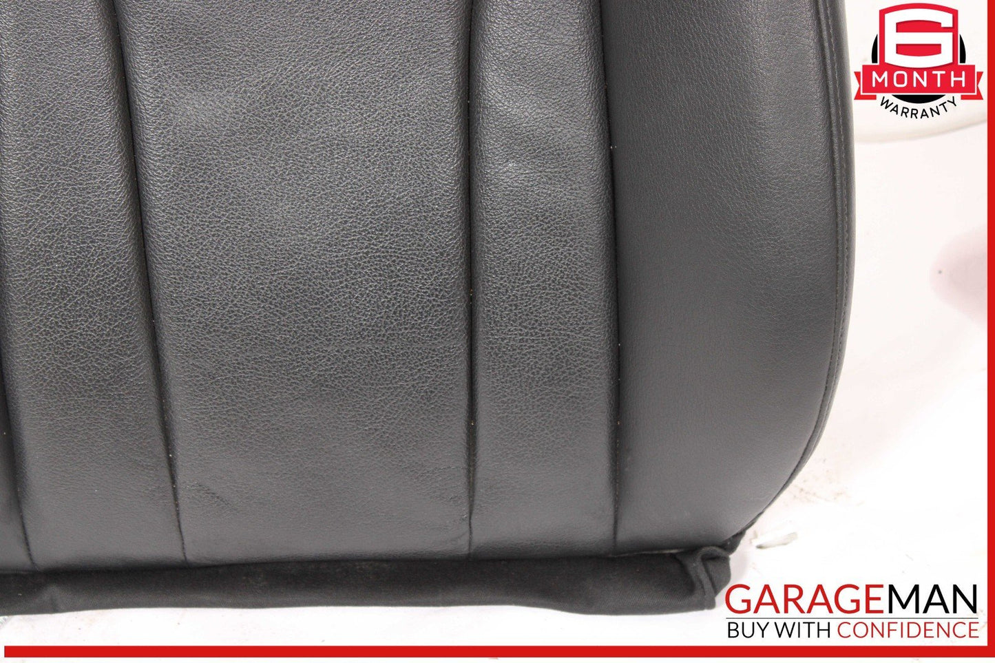 09-17 Audi Q5 Front Left Side Upper Seat Cushion Black OEM