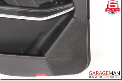 13-16 Mercedes X166 GL550 GL350 Interior Door Panel Rear Left Side Black OEM