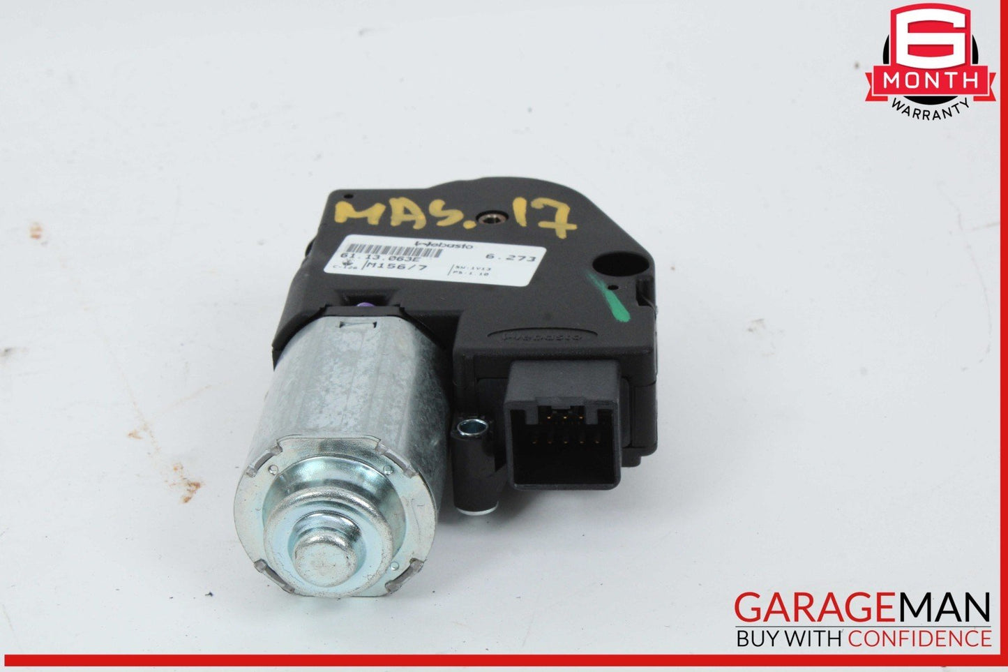 14-17 Maserati Ghibli Sunroof Panoramic Roof Window Regulator Motor Unit OEM