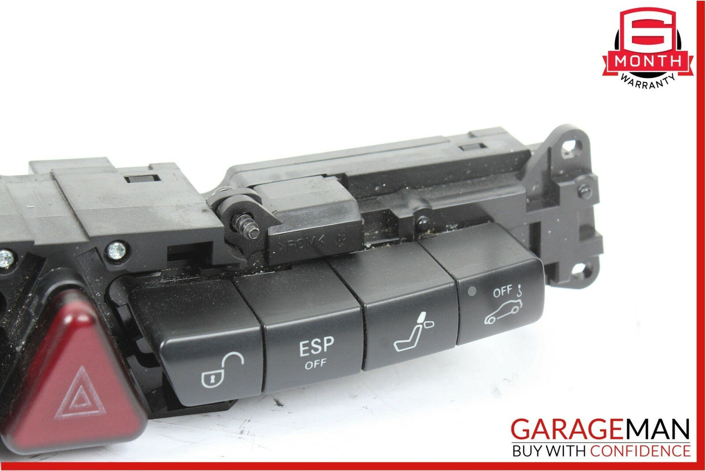 03-06 Mercedes W220 S55 Center Dashboard Control Switch  2208216558 OEM